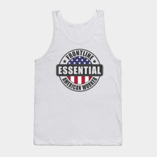 Frontline Essential American Worker Tank Top